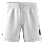 Adidas Performance Club 3S White Boys Tennis Short