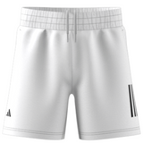 Adidas Performance Club 3S White Boys Tennis Short
