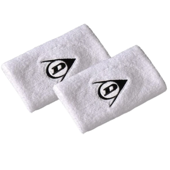 Dunlop Wristband 2 Pack - White