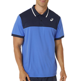 Asics Men Court Polo Shirt - Sapphire/Midnight