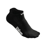 Wilson Womens No Show Sock 3 Pack - Black