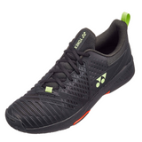 Yonex Sonicage 3 All Court Mens Tennis Shoes - Black Lime