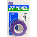 Yonex Wet Super Grap Overgrip 3 Pack - Purple