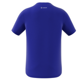 Adidas Sportwear Training Boys Tennis Shirt - LucBlu/White/Preblu