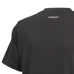Adidas Boys Club 3-Stripe Tee - Black/White