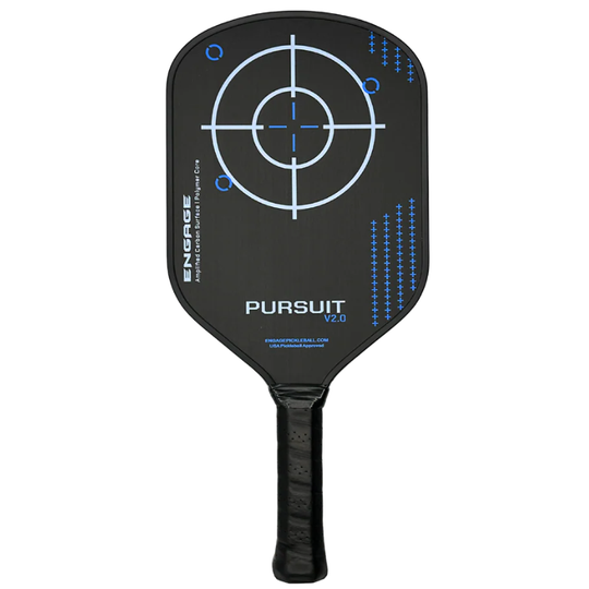 Engage Pursuit V2.0 Amplified Carbon Hybrid Polymer Core Pickleball Paddle