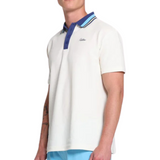 Rallee Happy Hour Mens Tennis Polo - Vintage White
