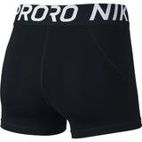 Nike Womens Pro Short 3 Inch - Black/White