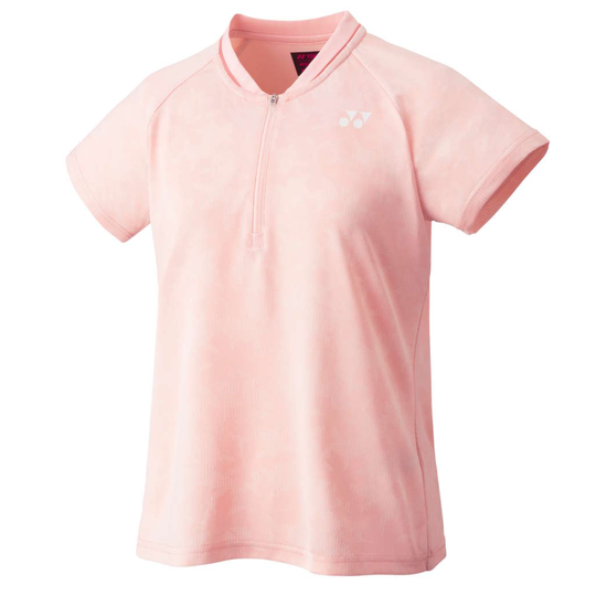 Yonex  2022 French Open Women Crew Neck Tennis  Shirt - French Pink