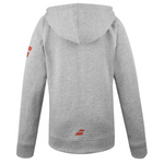 Babolat Exercise Junior Hood Jacket 3002 - High Rise Heather