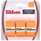 Wilson Pro Overgrip 3 Pack - Burn Orange
