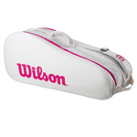 Wilson Advantage 6 Pack 2025 Racquet Bag - Off White