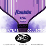 Franklin Signature Series Fiberglass 13mm with Maxgrit Pickleball Paddle