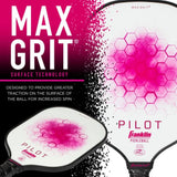 Franklin Pilot Series Fibreglass Pickleball Paddle with Maxgrit