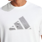 Adidas Men Graphic Tennis T-Shirt - White