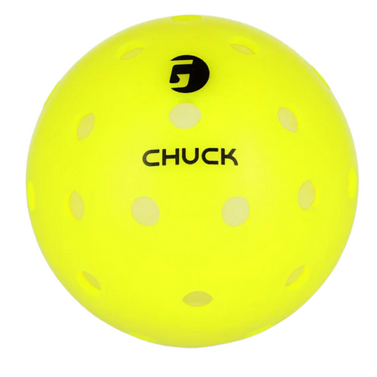 Gamma Chuck Outdoor Pickleball 48 Pack - Bright Yellow
