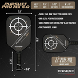 Engage Pursuit Pro MX 6.0 | Raw T700 Carbon Fiber