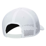 Nike Dri-Fit ADV Club Structured Swoosh Tennis Cap - White/Black