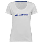 Babolat Exercise Girl Tee 1000 - White/White
