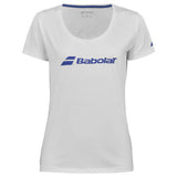 Babolat Exercise Girl Tee 1000 - White/White