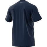 Adidas Club 3 Stripe Tee navy/white