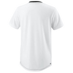 Wilson Boys Team II Angle Crew Tennis Shirt - Black/White