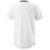 Wilson Boys Team II Angle Crew Tennis Shirt - Black/White