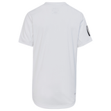Adidas Club Tennis 3-Stripes Tennis T-Shirt - White/Black