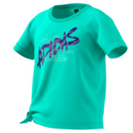 Adidas Sportwear G D KNOT Tennis Shirt - Easy Green