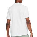 Nike Court Dri-FIT Mens Tennis Polo - White/Black