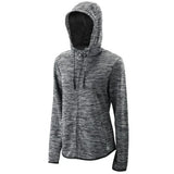 Wilson Womens Training Hooded Jacket - Black Heather