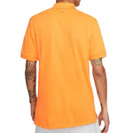 Nike Polo Rafa Men Slim-Fit Polo - Vivid Orange/White/Baltic Blue