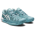 Asics Gel Resolution 8 (Herringbone) - Smoke Blue/White