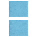 Adidas Tennis Wristband Small - Bright Cyan/Black