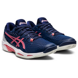 Asics Womens Solution Speed FF 2 Clay - Peacoat/Smokey Rose