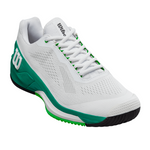 Wilson Rush Pro 4.0  Tennis Shoes - White/Bosphorus