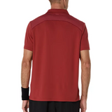 Asics Court Polo Mens Top - Burnt Red