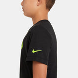 Nike Boys Court Rafa Tee DB - Black/Volt