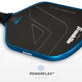 Franklin C45 Carbon Fiber Hybrid 14mm Pickleball Paddle - Blue