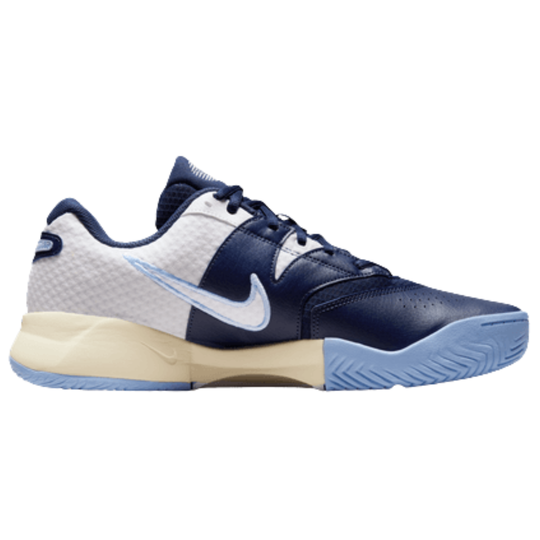 Nike Court Lite 4 Mens Tennis Shoes - White/Psychic Blue Midnight Navy