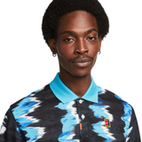 Nike Polo Men Printed Slim-Fit - Baltic Blue