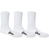 Asics Pace Crew Sock 3 Pack - White