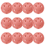 Franklin X-26 Indoor Pickleballs 12 Pack - Coral Orange