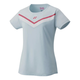 Yonex 2021 Women Crew Neck Tennis  Shirt - Crystal Blue