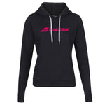 Babolat Exercise Women Hood Sweat - Black/Black