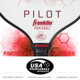 Franklin Pilot Series Fibreglass Pickleball Paddle with Maxgrit