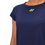 Yonex 2022 AO Tennis Navy Blue Womens Crew Neck Shirt