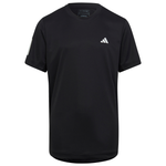 Adidas Club Tennis 3-Stripes Junior T-Shirt - Black