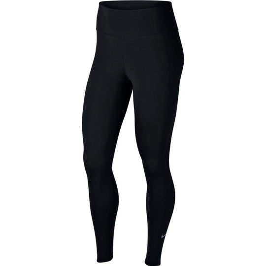 Nike Womens One Luxe Mid-Rise Leggings - Black/Clear