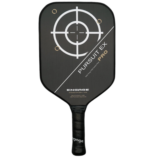 Engage Pursuit Pro EX | Raw T700 Carbon Fiber | Standard Pickleball Paddle